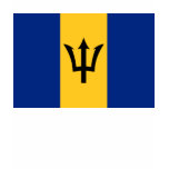 Barbados Flag and Map T-Shirt