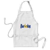 Barbados Flag Aprons