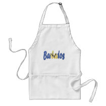 Barbados Flag Apron