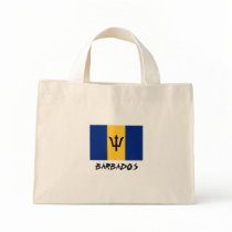 Barbados Flag Tote Bag