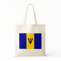 Barbados Flag Tote Bag