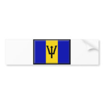 Barbados Flag bumper stickers by jacinto888 Barbados Flag bumper stickers