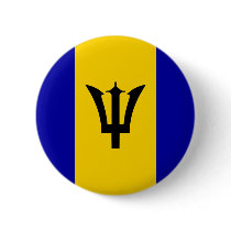 Barbados Flag buttons by coolcountry Barbados Flag buttons