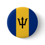 Barbados Flag Button