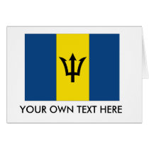 Barbados Flag Cards