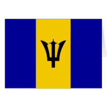 Barbados Flag cards by coolcountry Barbados Flag cards