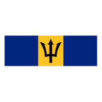 Barbados Flag Design Business Cards