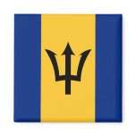 Barbados Flag Design Magnet