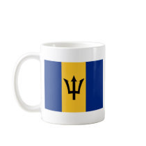 Barbados Flag Design Mugs