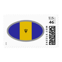 Barbados flag design! postage stamps