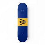 Barbados Flag Design Skateboard Decks