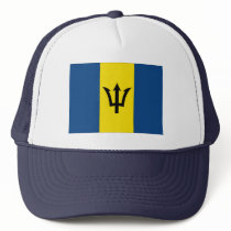 Barbados Flag Mesh Hat