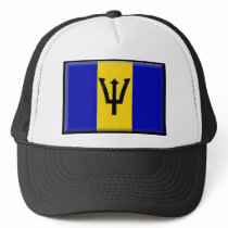 Barbados Flag Trucker Hats