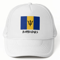 Barbados Flag Mesh Hats