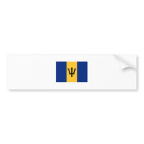 Barbados FLAG International bumper stickers by flagshirt Barbados FLAG International bumper stickers