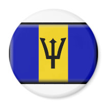 Barbados Flag magnets by jacinto888 Barbados Flag magnets