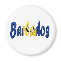 Barbados Flag magnets by WearFlags Barbados Flag magnets
