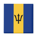 Barbados Flag Magnet by FlagAndMap Barbados Flag Magnet