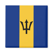 Barbados Flag Magnet by FlagAndMap Barbados Flag Magnet