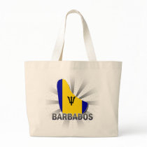 Barbados Flag Map 2.0 Bags