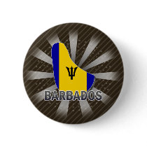 Barbados Flag Map 2.0 Pins
