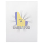 Barbados Flag Map 2.0 Letterhead