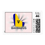 Barbados Flag Map 2.0 Stamps