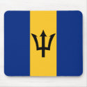 Barbados Flag Mousepad by FlagAndMap Barbados Flag Mousepad