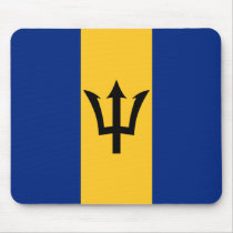 Barbados Flag Mousepad