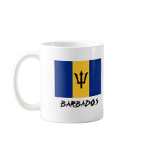 Barbados Flag mugs by flagshirt Barbados Flag mugs