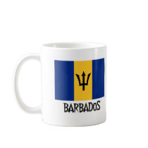 Barbados Flag mugs by flagshirt Barbados Flag mugs