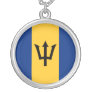 Barbados Flag Necklace