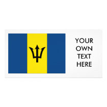Barbados Flag photo cards by flagshirts Barbados Flag photo cards