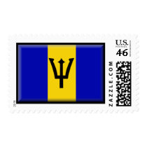 Barbados Flag Postage Stamp