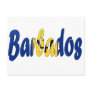 Barbados Flag Post Cards