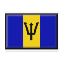 Barbados Flag postcards by jacinto888 Barbados Flag postcards