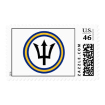 Barbados Flag Ring Postage