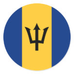 Barbados Flag Sticker