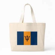 Barbados Flag Tote Bag