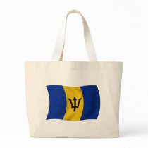 Barbados Flag Tote Bag