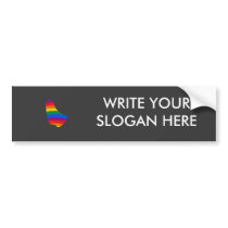 BARBADOS GAY PRIDE BUMPER STICKERS