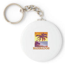 Barbados Keychain