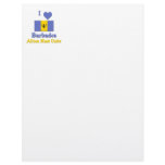 Barbados Letterhead Template