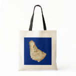 Barbados Map Bag