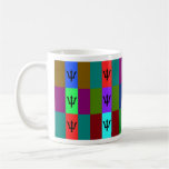 Barbados Multihue Flags Mug