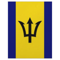 Barbados National Flag letterhead by All_Flags Barbados National Flag letterhead