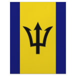 Barbados National Flag Custom Letterhead