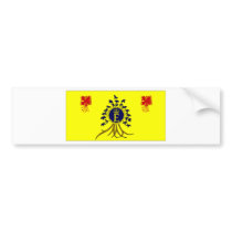 Barbados Personal Flag of HM The Queen Flag Bumper Sticker