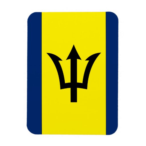 Barbados Rectangular Magnet