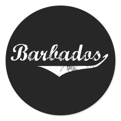 Barbados Revolution Style Stickers by repofcountries